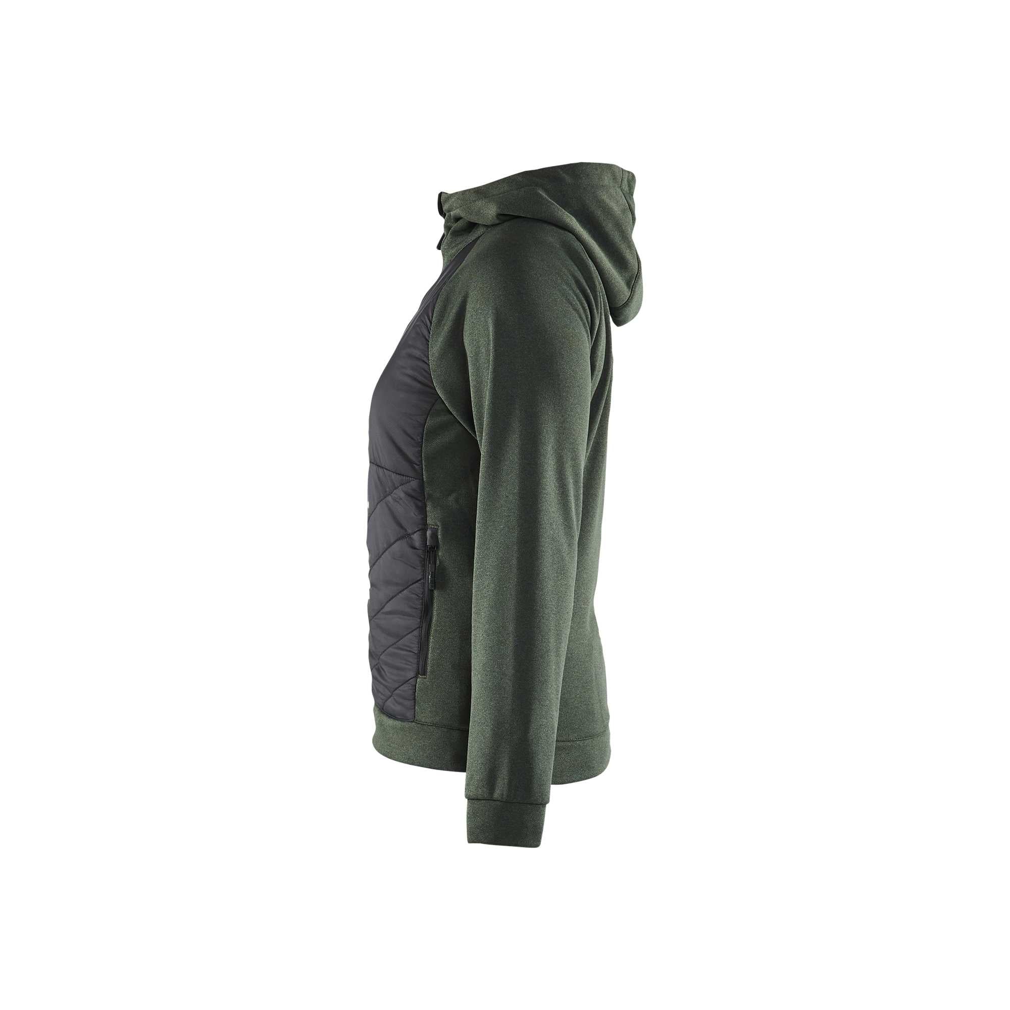 BLAKLADER 34642533 WOMEN'S HYBRID SWEATER Work Sweatshirt WOMEN - Quilted Front